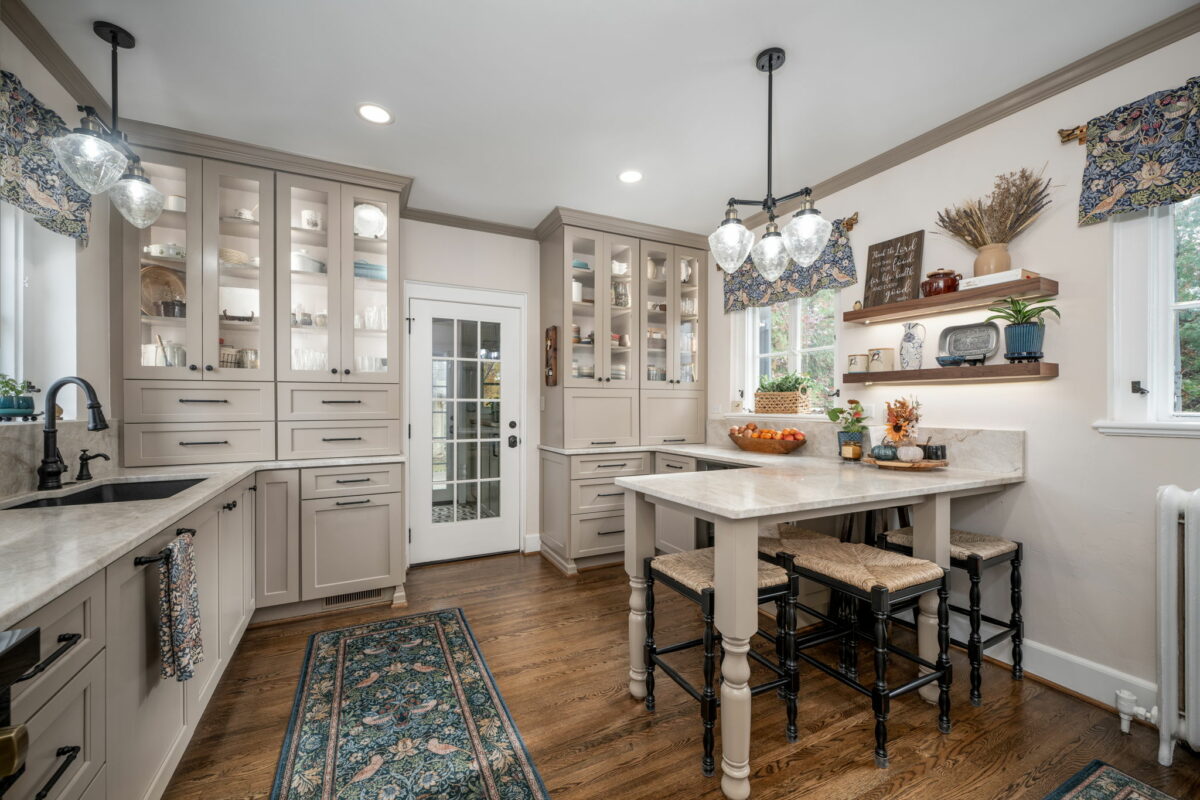 1925 home kitchen remodel in Charlotte